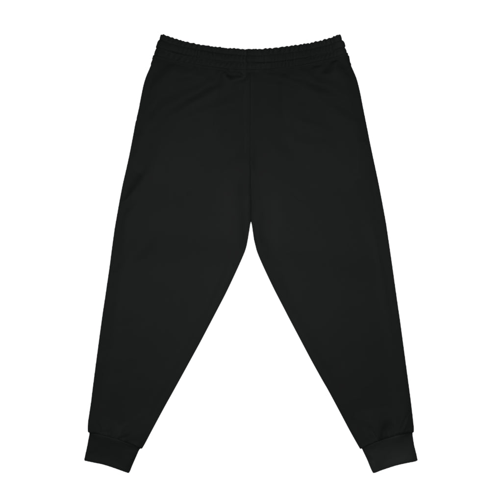 Bad Hunter Club Athletic Joggers — Black Casual Streetwear Sweatpants